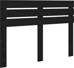 vidaXL Tăblie cap Stejar Negru 160 cm Lemn compozit