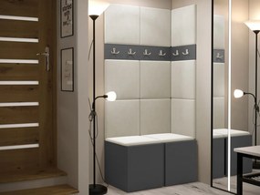 Mobilier hol Tovenaz I (grafit + Bej) . 1104743
