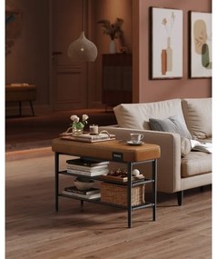 Pantofar ANDOR maro/negru