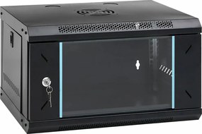 vidaXL Dulap de rețea cu depozitare Negru 53 x 45 x 30 cm Oțel