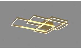 Lustră LED aplicată dimabilă LED/55W/230V auriu Zambelis 2022