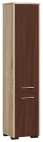 Dulap bucătărie Fulgor 2D 140 (stejar sonoma + wenge). 1117558