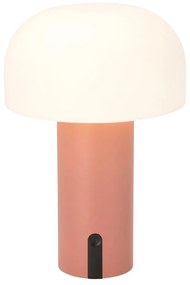 Veioză albă-roz LED (înălțime 22,5 cm) Styles – Villa Collection