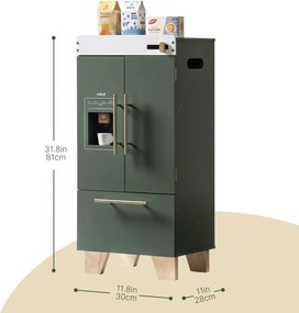 Set bucatarie copii din lemn Series Verde