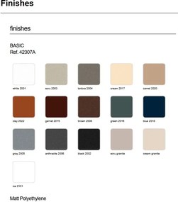 Ghiveci plante design decorativ exterior/interior Organic high square 38x42x57cm