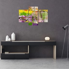 Tablou cu abstracție - pictura (90x60 cm)