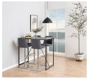 Masă bar Actona Seaford, negru