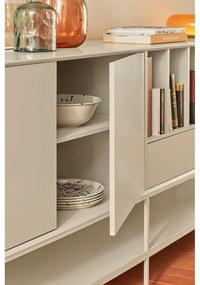 Comodă crem 220x98x45 cm Platt – Teulat