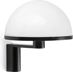 Aplica de perete neagra design minimalist DOME