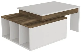 Masă de cafea Kolarado White Walnut