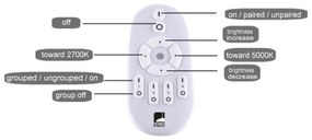 Panou LED dimabil Eglo 75565 BOTAZZO LED/25W/230V 2700-5000K + telecomandă