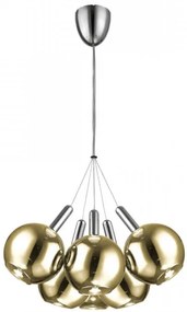 Lustra BALLS SP6 gold &amp; crom 142001