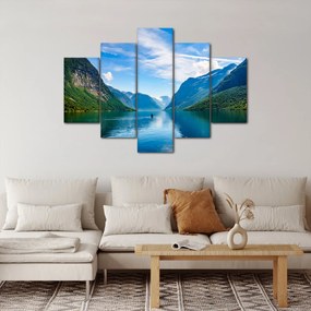 Tablou - Lacul Lovatnet (150x105 cm)