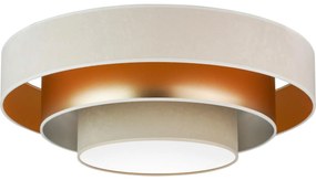 Plafonieră LED Duolla LUNETA LED/26W/230V d. 60 cm 4000K crem/bej