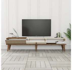Masă TV/Dulap Tepeve (Nuc + crem) . 1095454