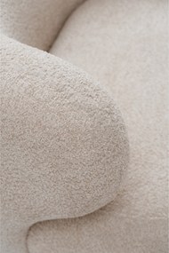 Fotoliu de relaxare Skindi - bouclé bej Catch Me 02