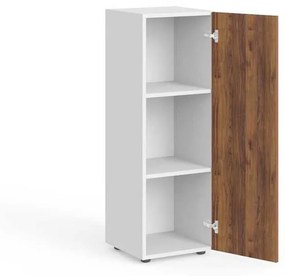 Dulap mediu Manager 39,9 x 42,2 x 119,5 cm, dreapta, nuca warmia / alb