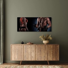 Tablou - Fitness (120x50 cm)