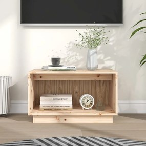 vidaXL Comodă TV, 60x35x35 cm, lemn masiv de pin