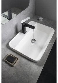 Sapho - Lavoar încastrat 55 x 39 cm, din ceramică, alb