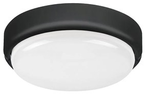 Plafoniera LED pentru iluminat exterior design modern IP54 Hort negru