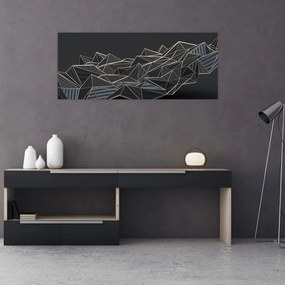 Tablou abstracției (120x50 cm)