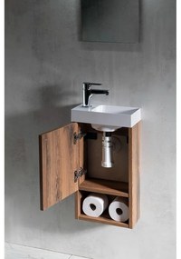 Dulap fără chiuvetă alb suspendat 30x53 cm Latus Xi – Sapho