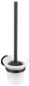 Mexen Remo perie de toaletă, Neagră - 7050750-70