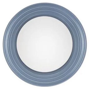 Aplica decorativa ceramica blue gri, sticla alb, ORBIQUE