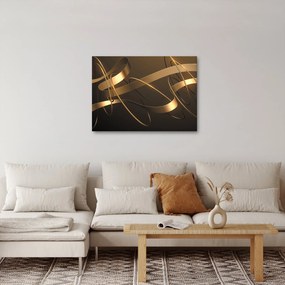 Tablou - Panglici de bronz (70x50 cm)