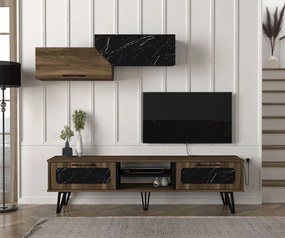 Comoda TV Lampert - Walnut