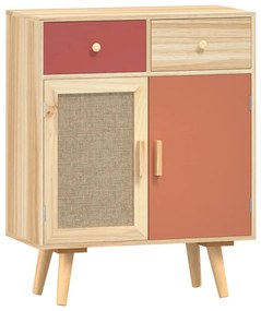352150 vidaXL Servantă cu sertare 60x30x75,5 cm, lemn prelucrat