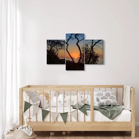 Tablou cu apus de soare (90x60 cm)