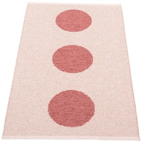 Covor pentru exterior și interior roșu deschis 70x120 cm Vera Pop Blush – Pappelina