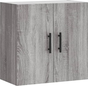 vidaXL Dulap de perete, gri sonoma, 60x31x60 cm, lemn compozit