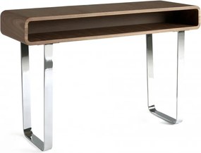 Consola eleganta finisaj furnir de nuc, Alline AC-136-X