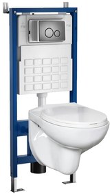 Set rezervor WC montat pe perete Roya Doris 81GRE