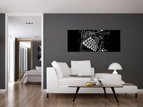 Tablou - Desen în stilul lui Banksy (120x50 cm)