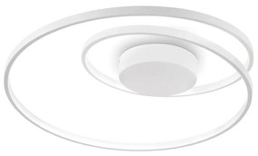 Lustra LED aplicata design circular Oz pl d60 on-off 4000k alba