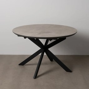 Masă de dining rotundă extensibilă cu blat suplimentar ø 120 cm Rocía – Ixia