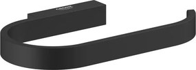 Suport hartie igienica Grohe Selection negru mat Phantom Black