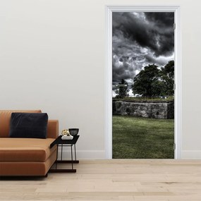 Fototapet pentru ușă - Cerul înnorat (95x205cm)