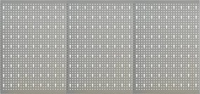 vidaXL Panouri pentru scule de perete, 3 buc., 40 x 58 cm, oțel