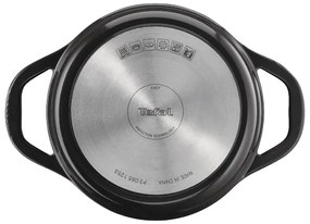 Oală cu capac Tefal AIR 20 cm antracit