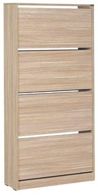 Pantofar Adore XL, 4 compartimente, capacitate 24 perechi incaltaminte, 73 x 157 x 26 cm