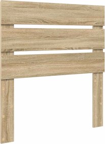 vidaXL Tăblie cap Stejar Sonoma 90 cm Lemn compozit