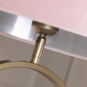 Lampadar/Lampa de podea decorativa Modish bronz/roz