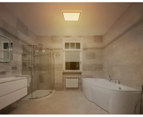 Plafonieră LED dimabilă pentru baie Globo 41563-18MM SAPANA LED/18W/230V IP44
