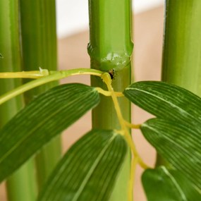 HOMCOM planta artificiala bambus in ghiveci, 140 cm | Aosom Ro
