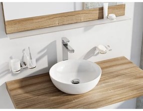 Ravak XJX01140003 - Lavoar pentru blat UNI SLIM, Ø 40 cm, ceramică, alb
